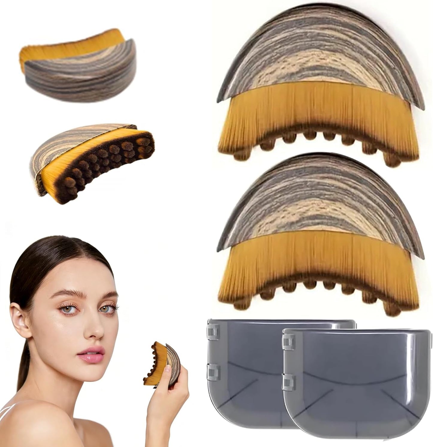 Brosse de drainage lymphatique visage