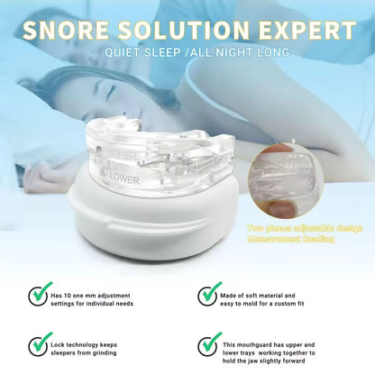 Anti Ronflement efficace & confortable. Solution simple pour mieux dormir